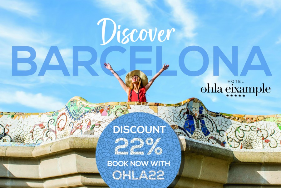 DISCOVER BARCELONA WITH OHLA EIXAMPLE!